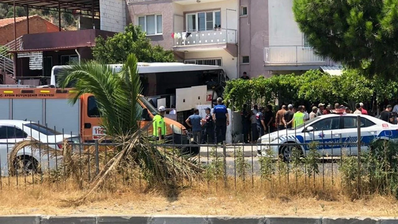 Söke-Milas karayolunda otobüs kazası; Ölü ve yaralılar var!