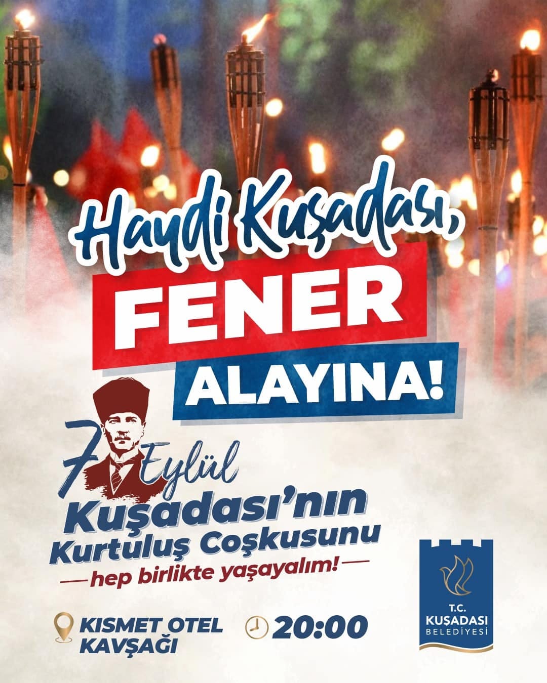 Kuşadası 102 Yaşında! Coşkuyla Kutluyoruz!