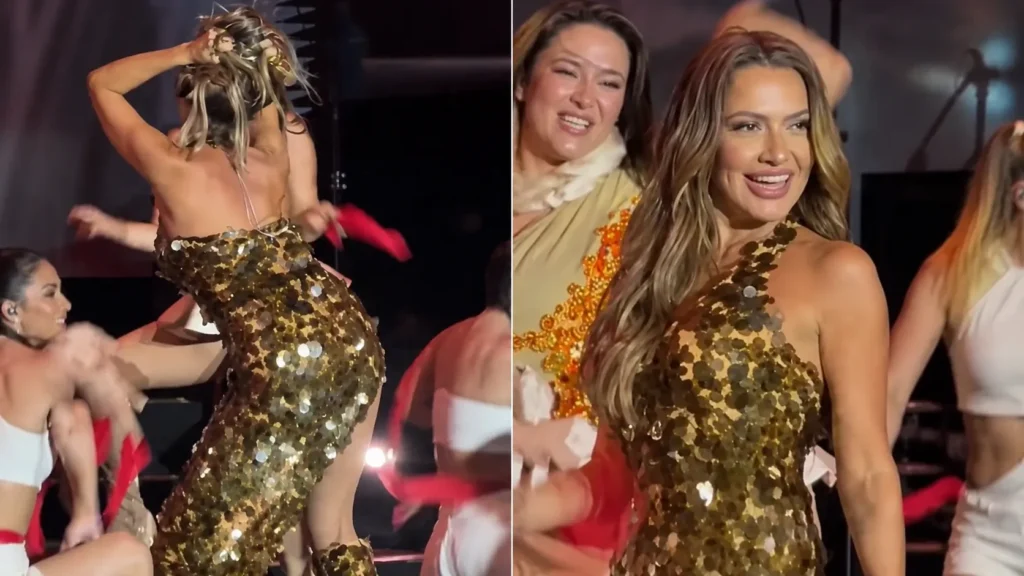 Hadise Kuşadası’nda rüzgar gibi esti: Konser alanına sığmayan hayranlarına seslendi